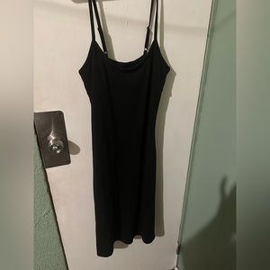 Adore me size medium black maxi dress with built in bra